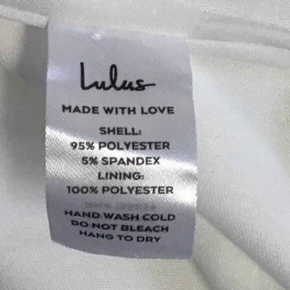 LULU'S SZ M Love Galore White Mermaid Maxi Bridal Wedding Formal Dress NEW B106 - Picture 8 of 10